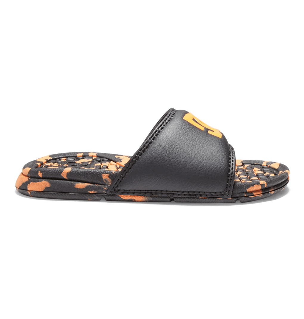 Chanclas Dc Shoes Kids' Bolsa Negro/naranja (bo1)