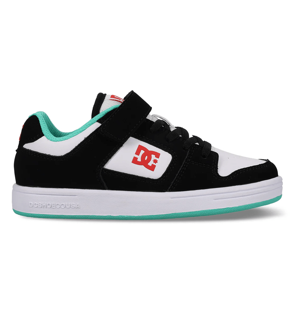 Dc Shoes Zapatillas Manteca 4 V Para Niños Negro/naranja/mnt Black/org/mint