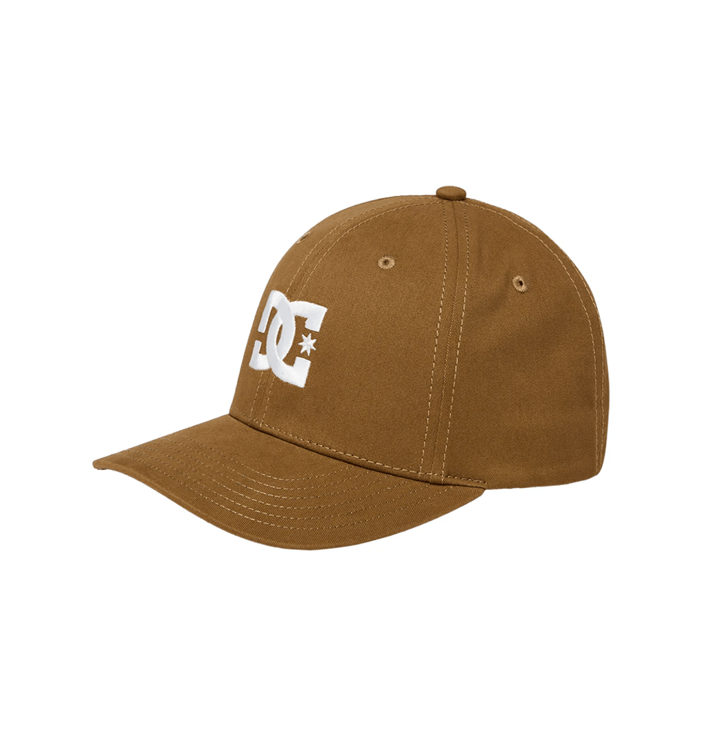 Dc Shoes Dc Cap Star Stretch Fit Cap Toffee