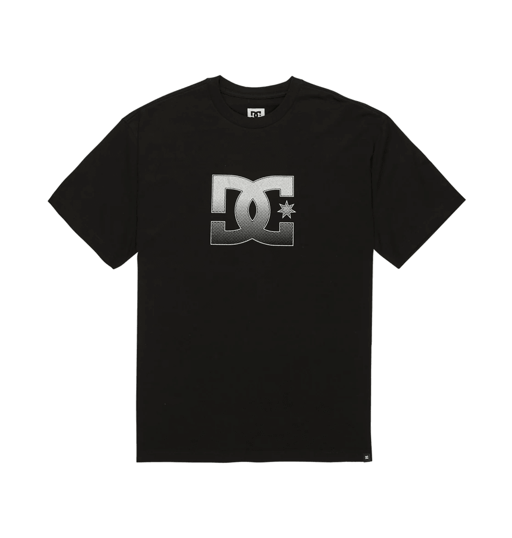 Мъжка тениска с къс ръкав Dc Shoes Men's Dc Star Reflective Heritage Shirt Black