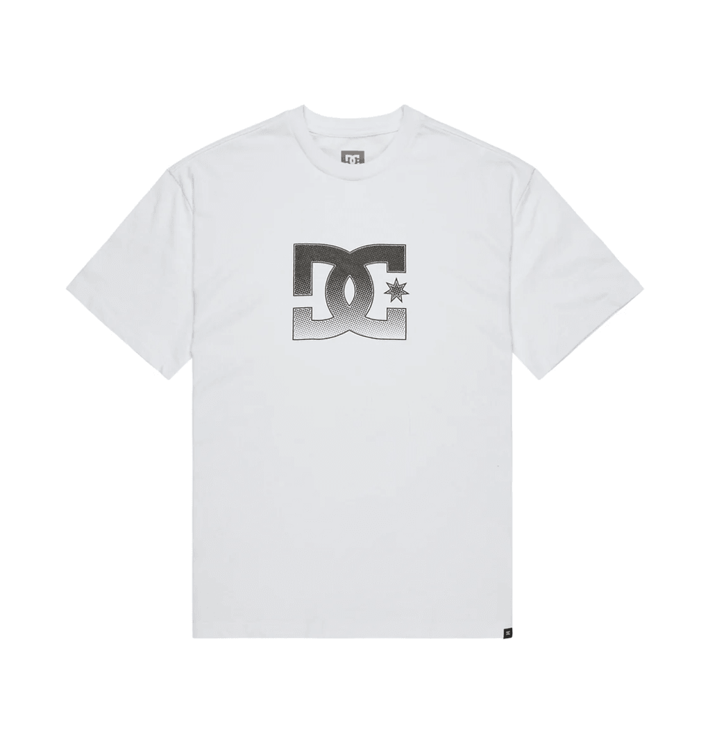 Мъжка тениска с къс ръкав Dc Shoes Dc Star Reflective Heritage бяла