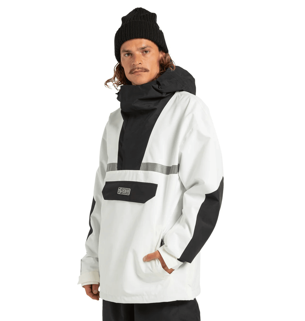 Мъжко яке тип анорак Dc Shoes Dc-43, бяло