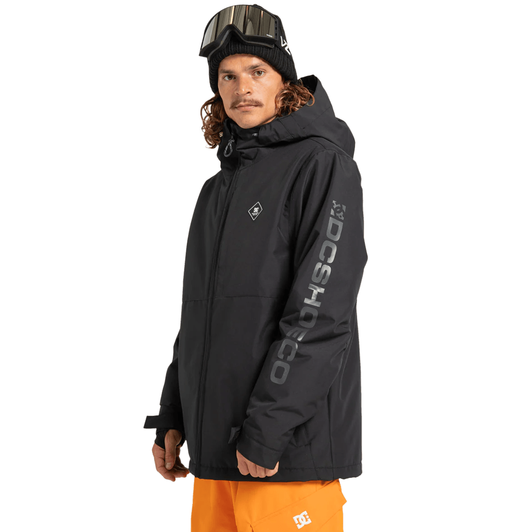 جاكيت دي سي شوز يونيسكس أساسي معزول أسود