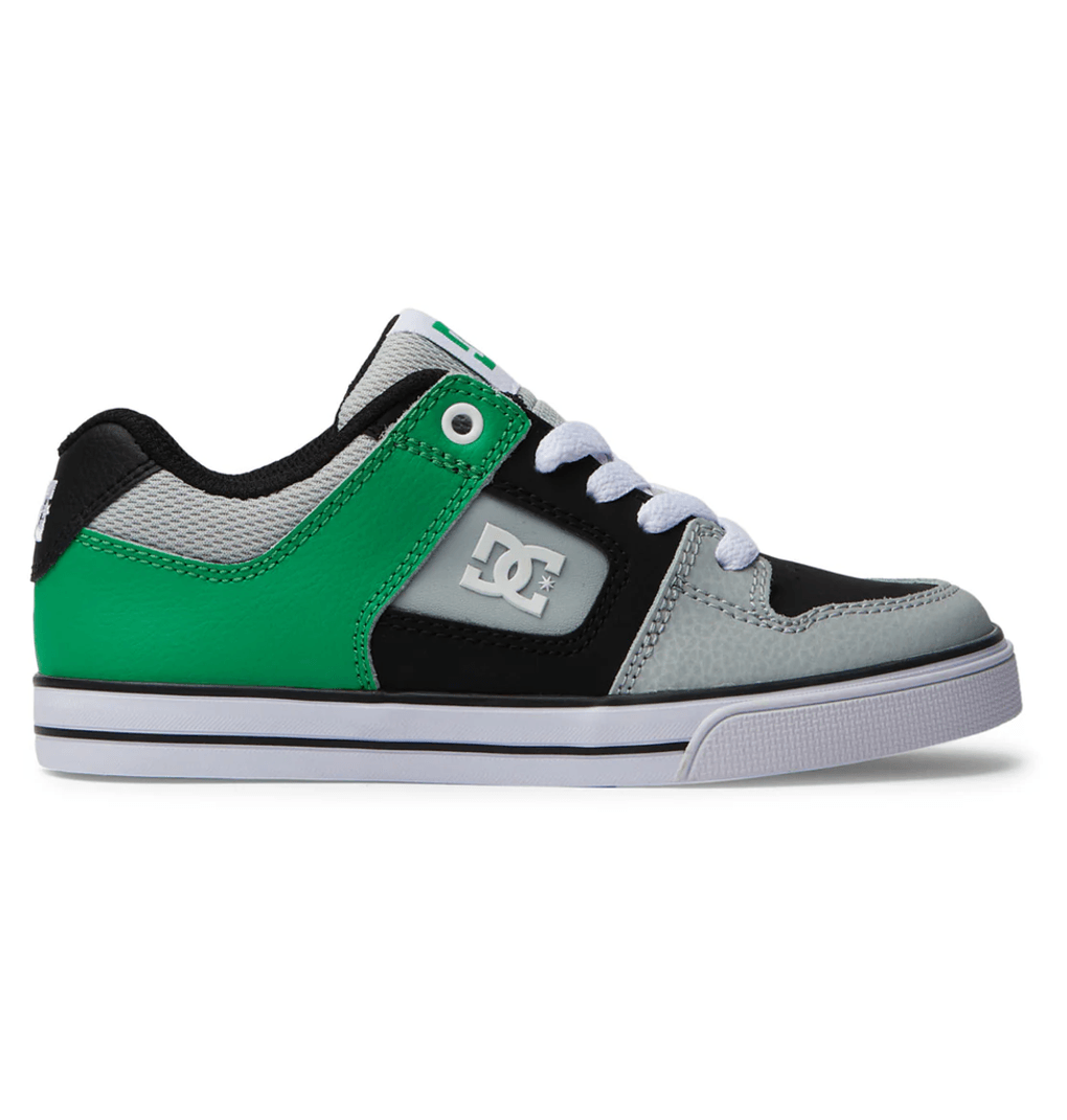 Детски обувки DC Shoes Pure, черни/зелени (BKG)
