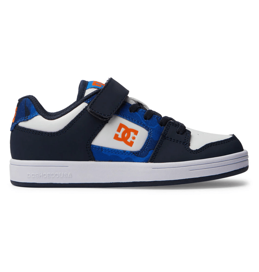 Детски обувки Dc Shoes Kids' Manteca 4 Elastic Lace Shady Blue/orange (sbo)