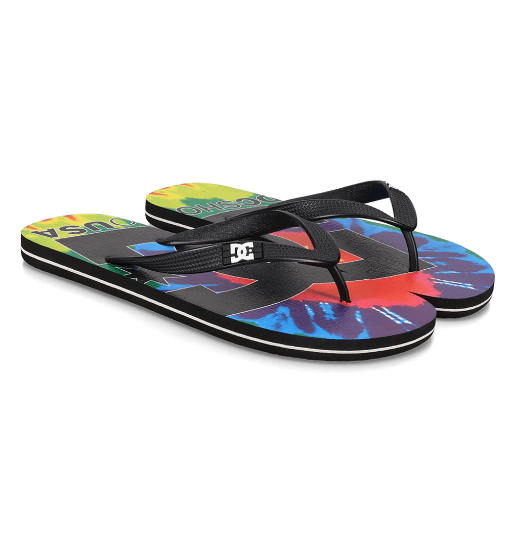 Chanclas Dc Shoes Spray Graffik Para Hombre Camuflaje/negro Camuflaje/negro