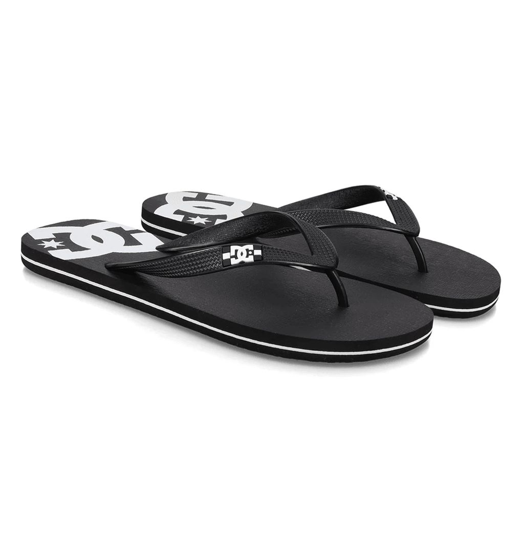 Chanclas Dc Shoes Spray Para Hombre Negro / Negro / Blanco