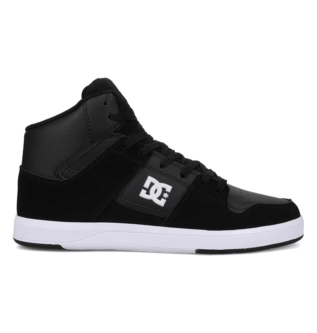 DC Shoes Vyriški DC Cure Aukšto Profilio Batai Juodi/balti (BKW)