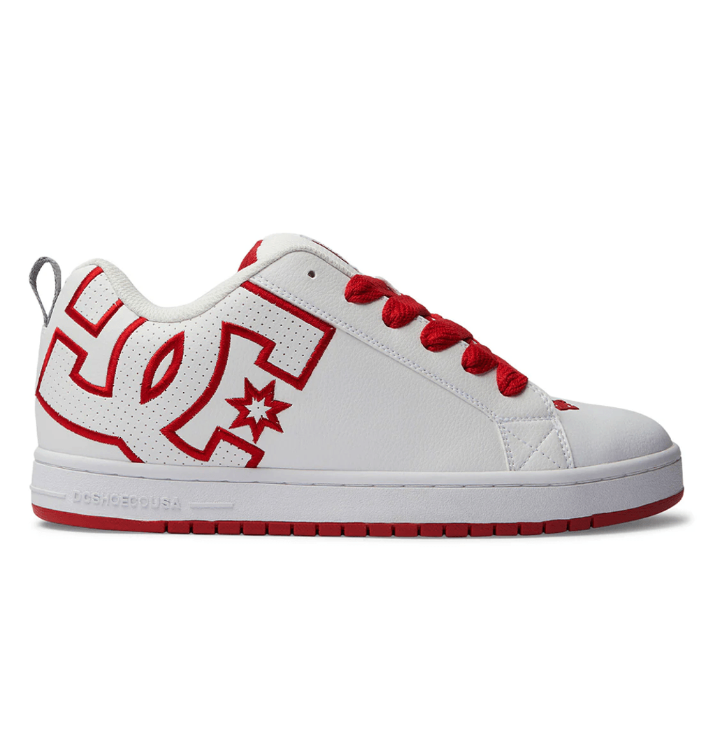 Мъжки обувки Dc Shoes Court Graffik, бели/червени/сиви (wr6)