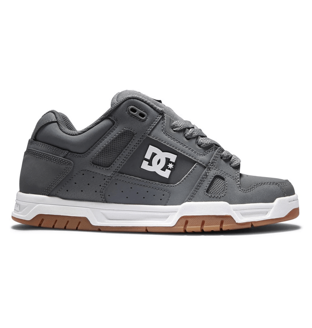 DC Shoes Vyriški Batai Stag Pilki/guma (2GG)