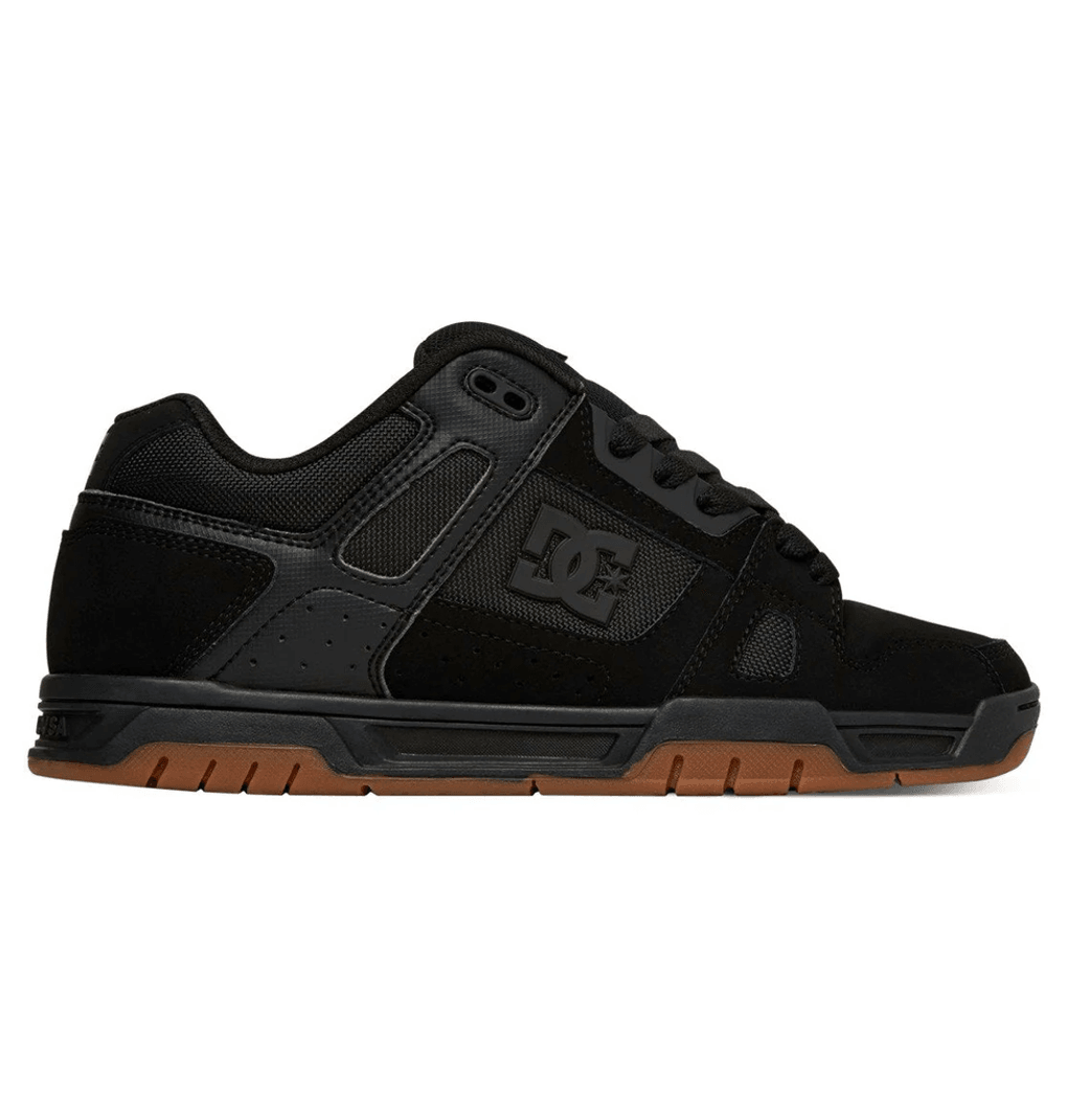 DC Shoes Vyriški Sportbačiai Stag, Juodi/guma (BGM)
