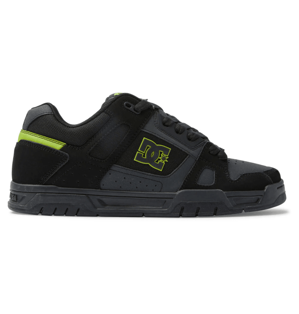 Мъжки обувки DC Shoes Stag, черни/лайм зелени (bl4)