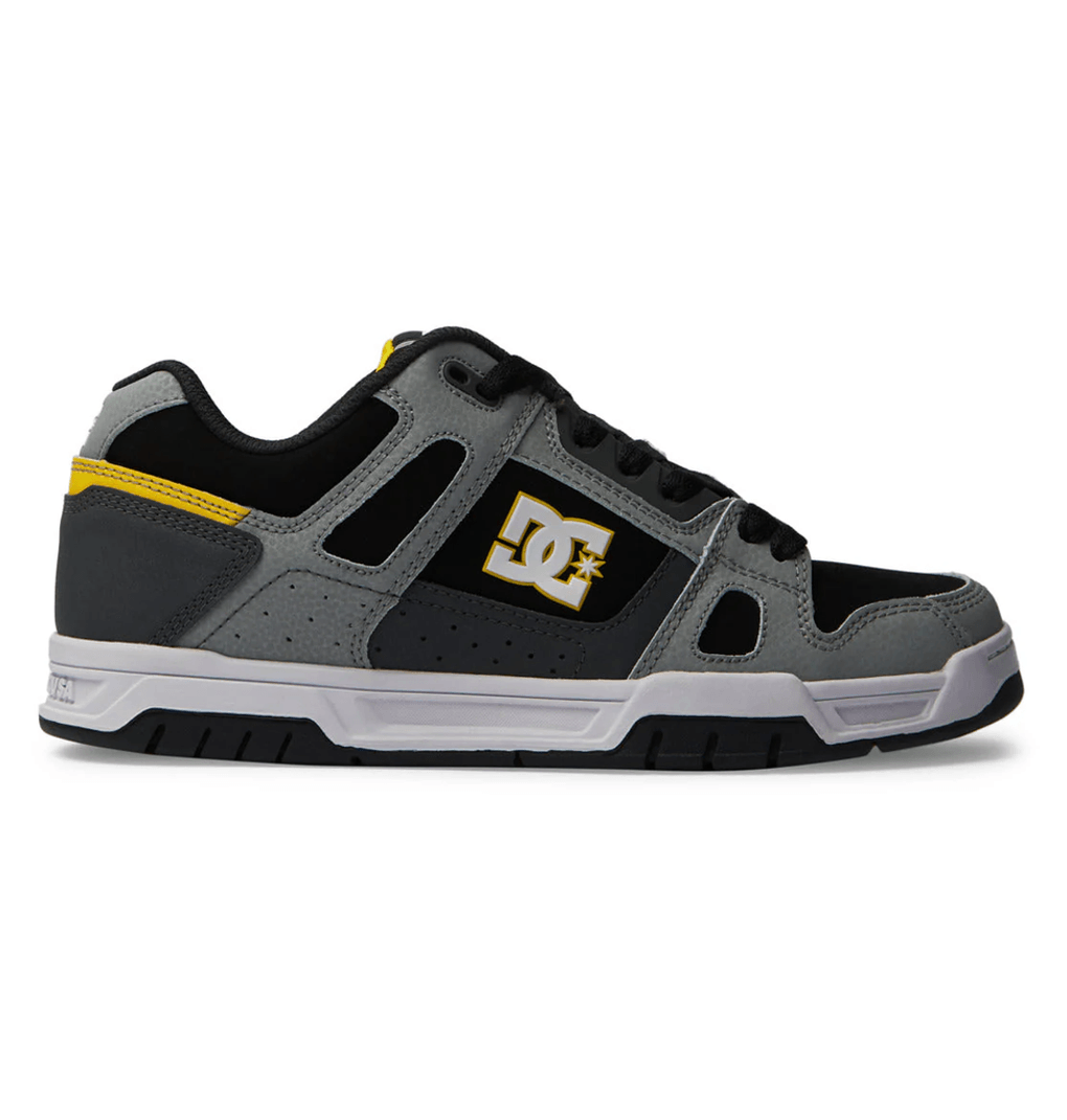 DC Shoes Vyriški Batai Stag Pilki/geltoni (GY1)