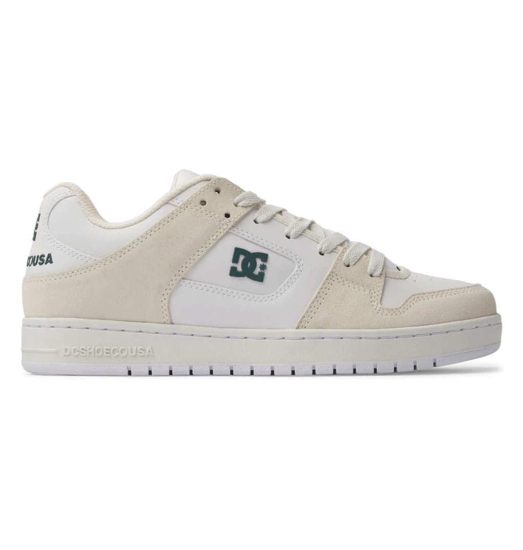 Vyriški DC Shoes Manteca SE Batai, Balkšvai Balti (of1)