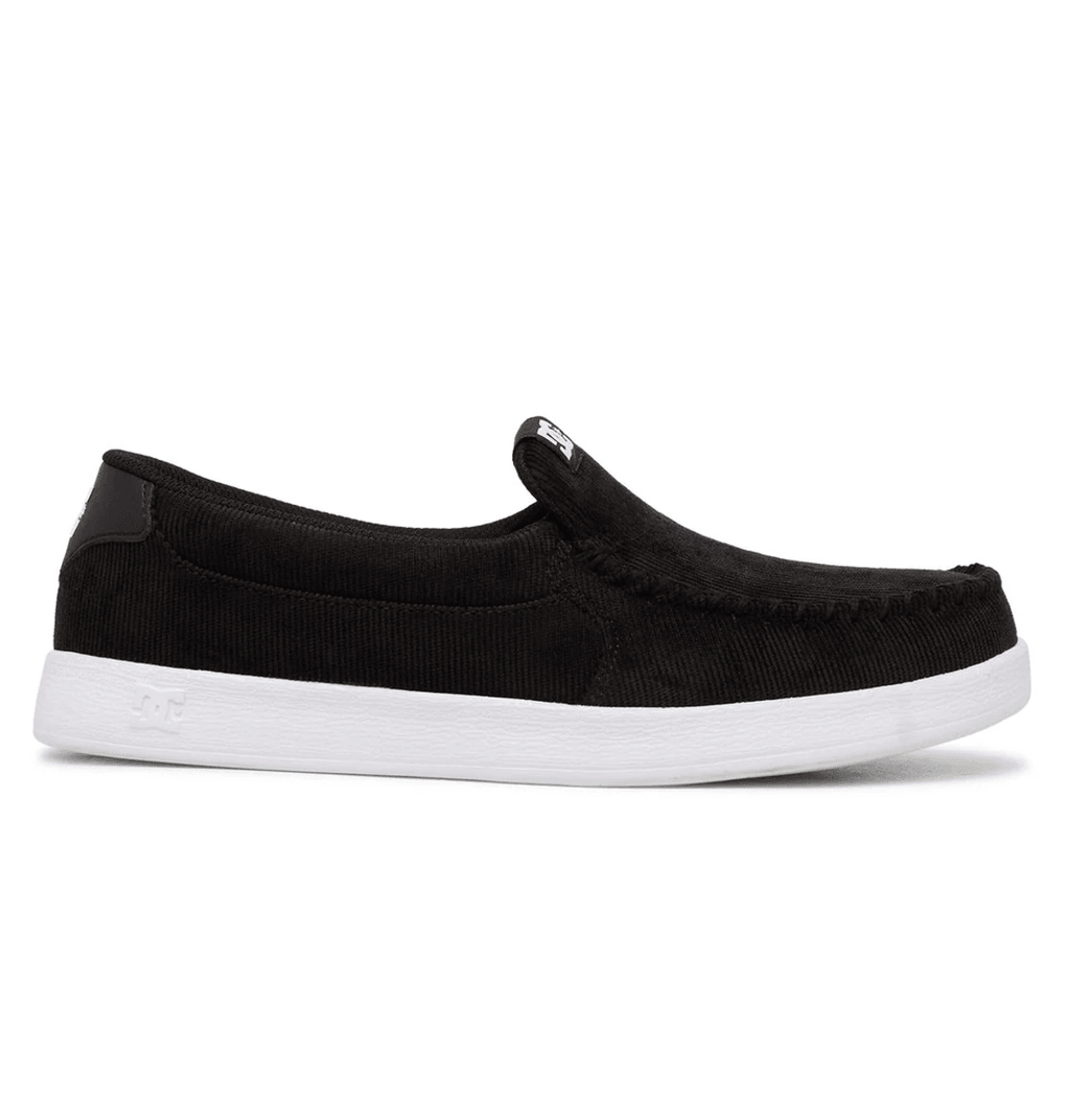 Мъжки обувки тип Slip-on Dc Shoes Villain черни/черни/бели (xkkw)