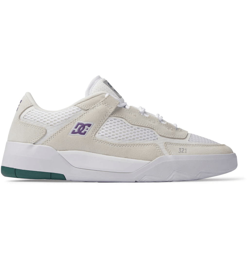 Dc Shoes Metric S X Ish Cepeda Para Hombre, Blanco/púrpura (whp)