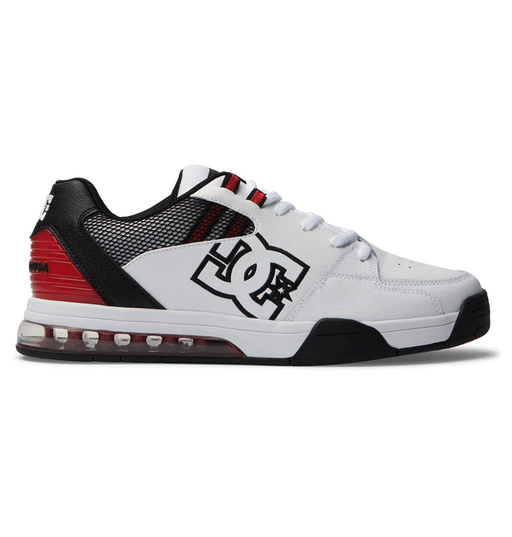 Мъжки универсални обувки Dc Shoes бели/черни/червени (xwkr)