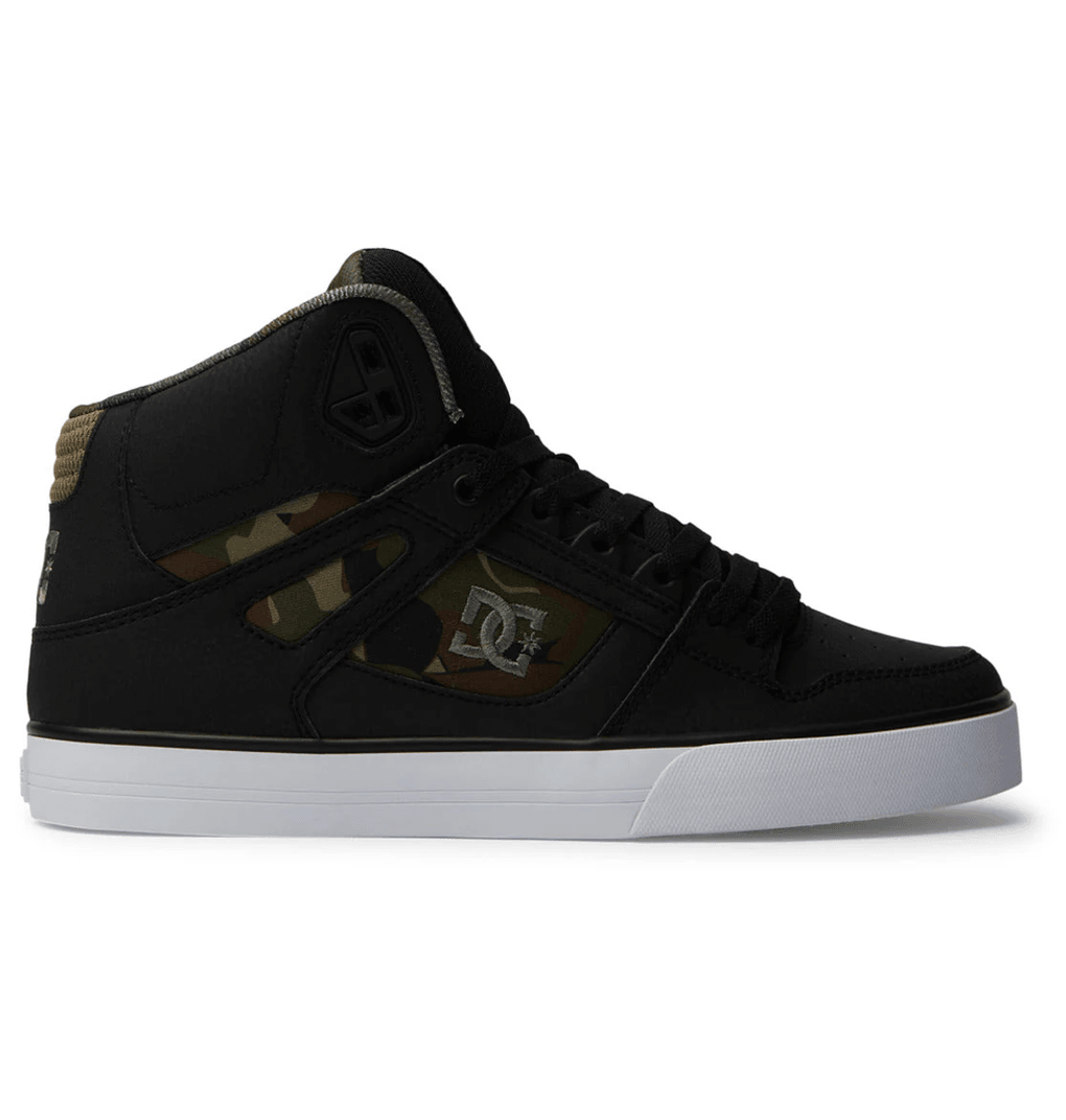 Мъжки високи обувки Dc Shoes Pure, черни/черни/зелени (xkkg)