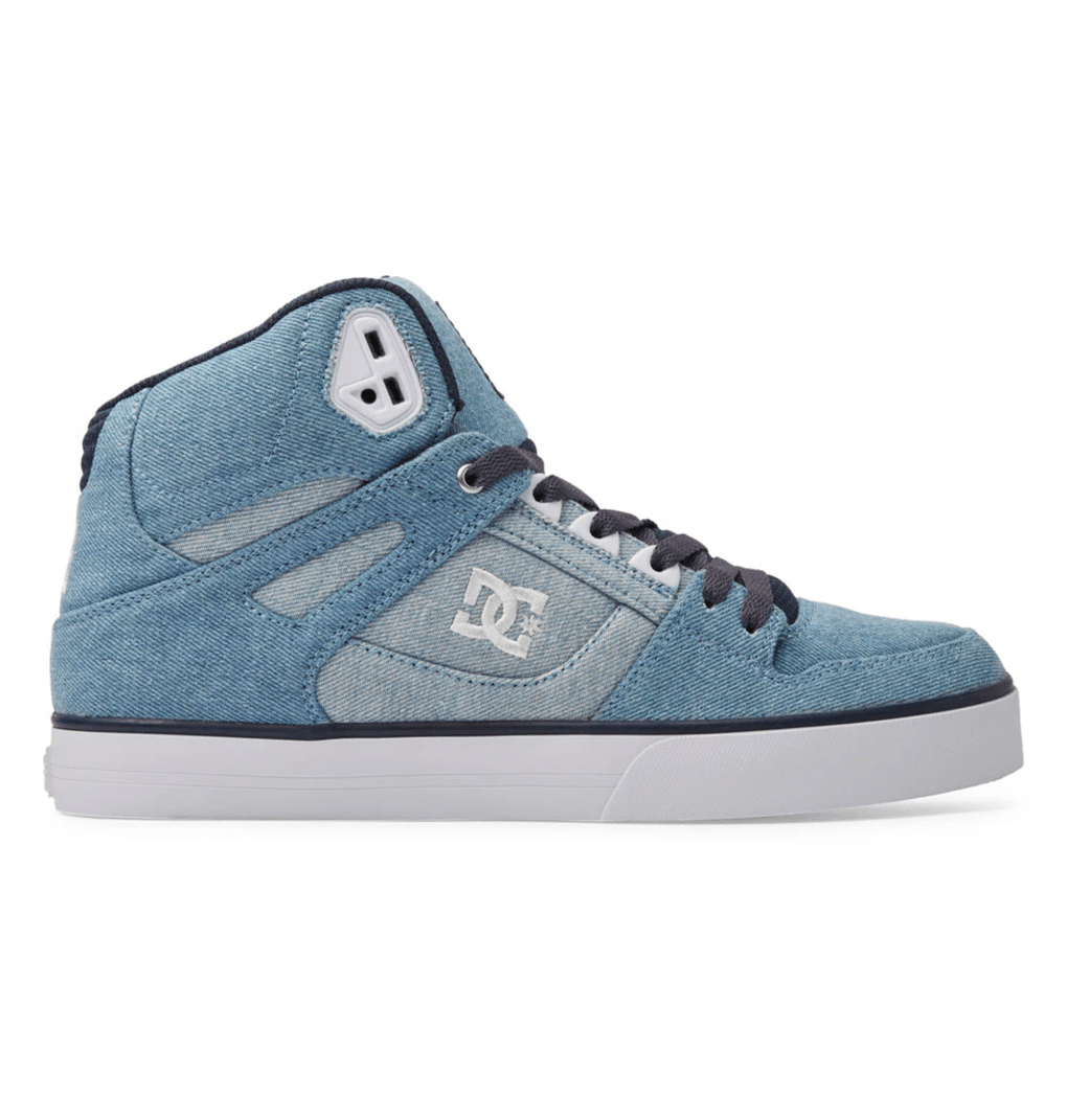 DC Shoes Vyriški Pure Cupsole Aukšto Profilio Batai, šviesiai Mėlyni (lbl)