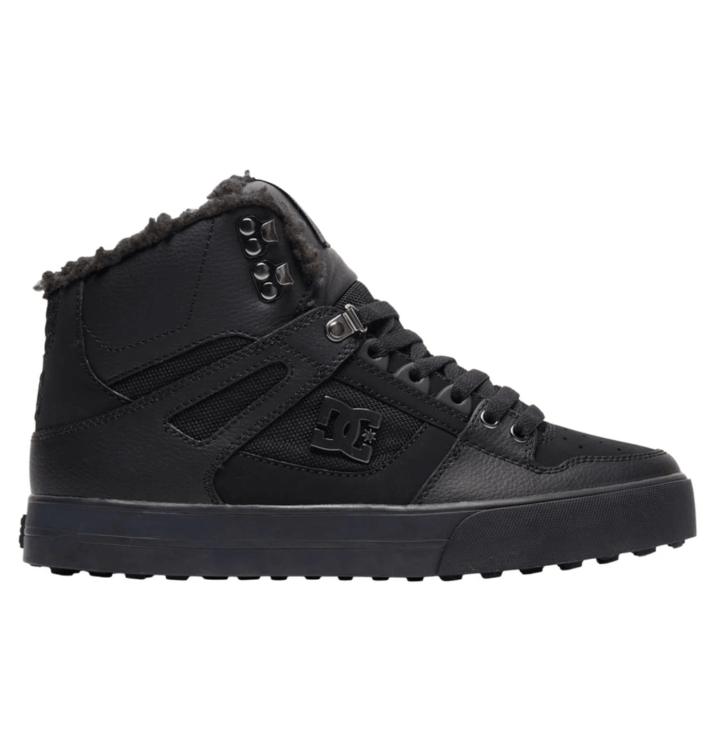 DC Shoes Vyriški Aukšti žieminiai Batai Pure, Juodi/juodi/juodi (3bk)