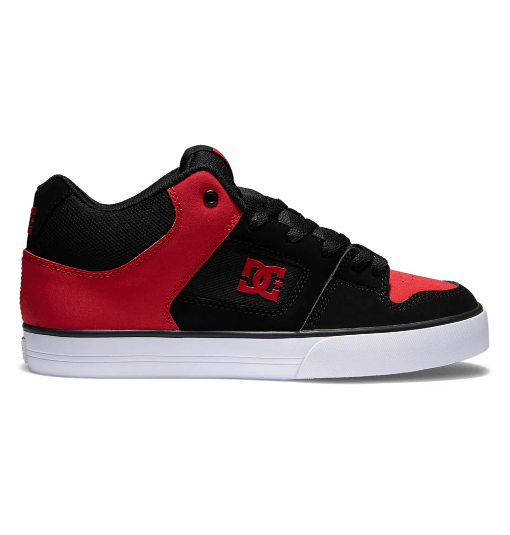 Dc Shoes Vyriški Pure Mid Auliniai Batai Juodi/raudoni (blr)