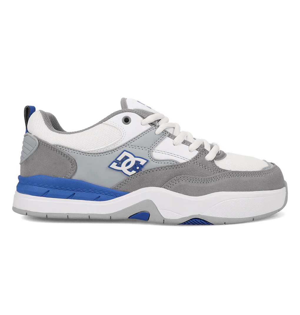 Мъжки обувки за скейтборд Dc Shoes Ascend, бели/сиви/сини (xwsb)