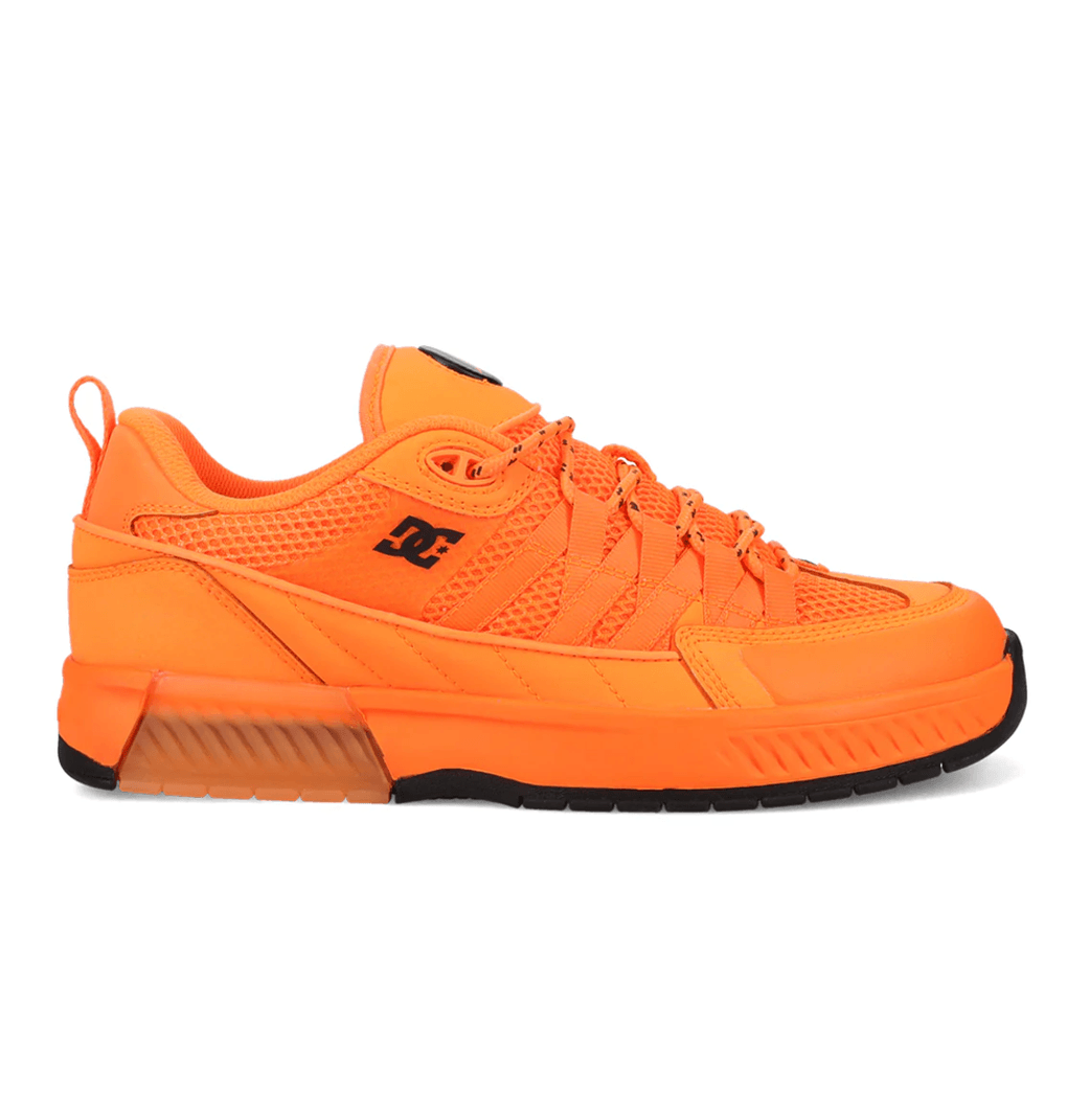 Zapatillas De Skate Lucien Para Hombre De DC Shoes, Color Naranja Fluorescente (fuo)