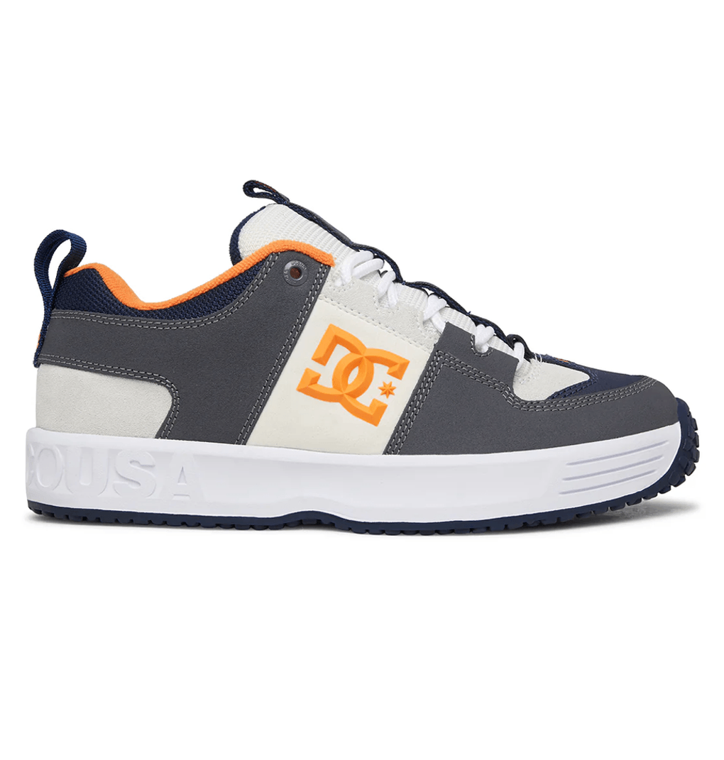 Zapatillas De Skate Dc Shoes Lynx Og Para Hombre Gris/naranja/azul Marino (gry)