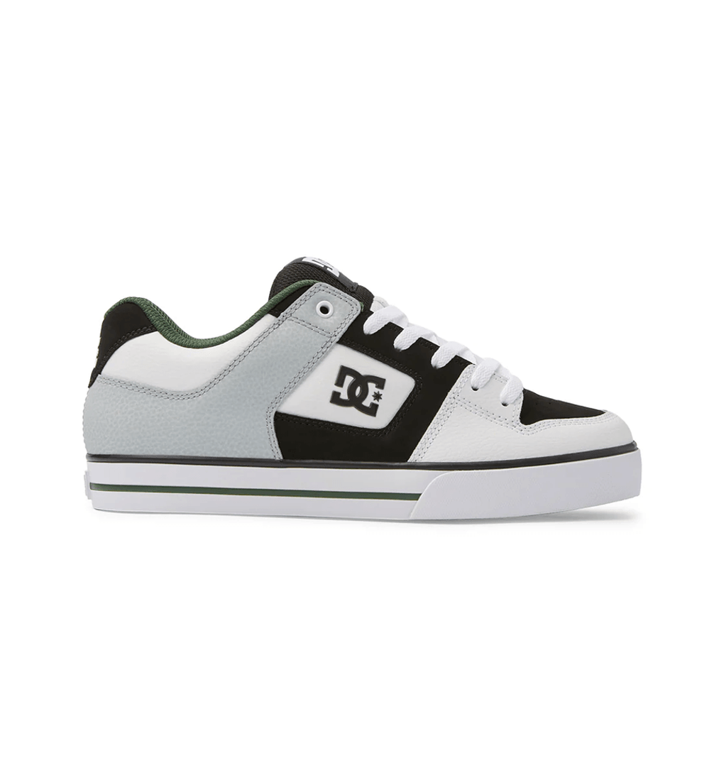 Мъжки обувки Dc Shoes Pure, бели/черни/зелени (wbn)