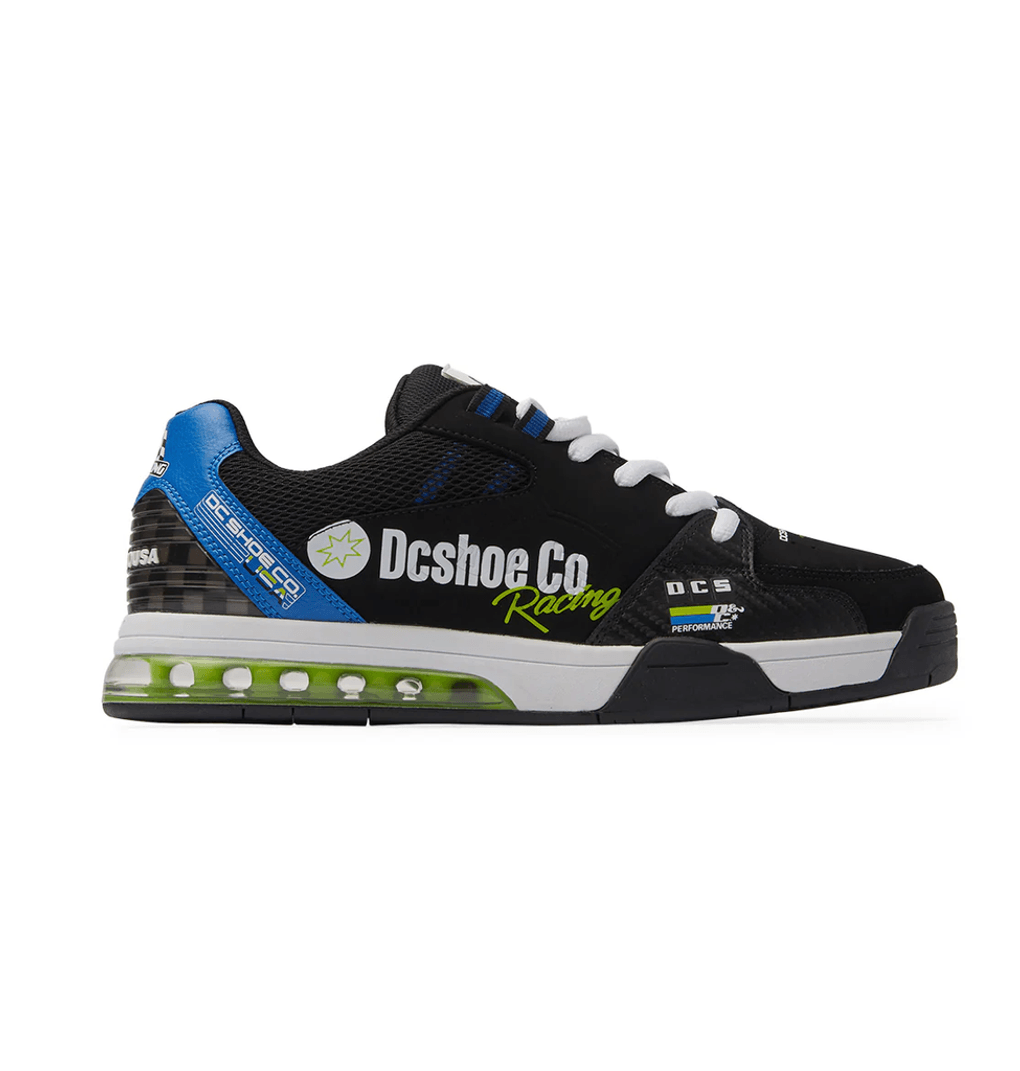 Zapatillas Versátiles Para Hombre De Dc Shoes Negro/azul/blanco (xkbw)