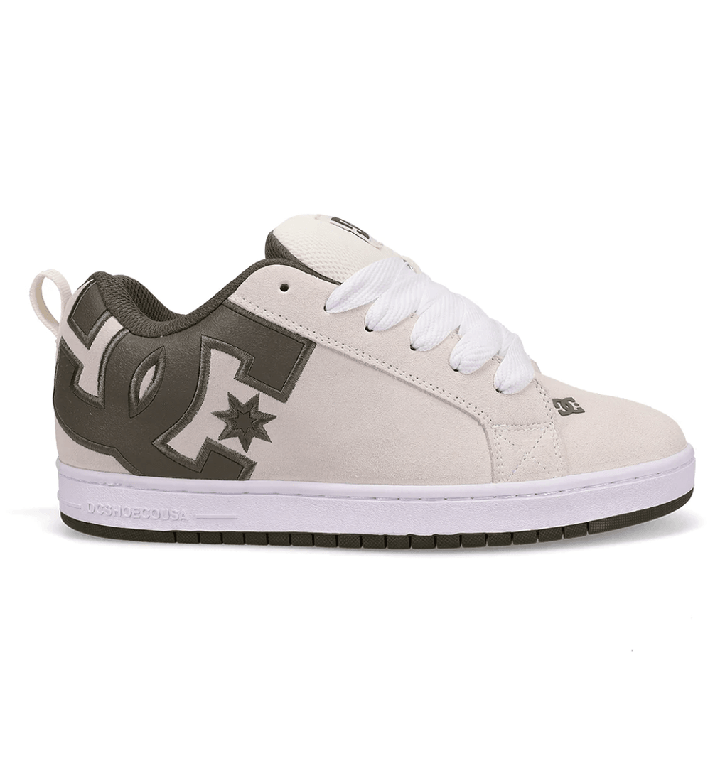 Мъжки обувки DC Shoes Court Graffik, цвят Off Wht/olive, не избелен/маслинен