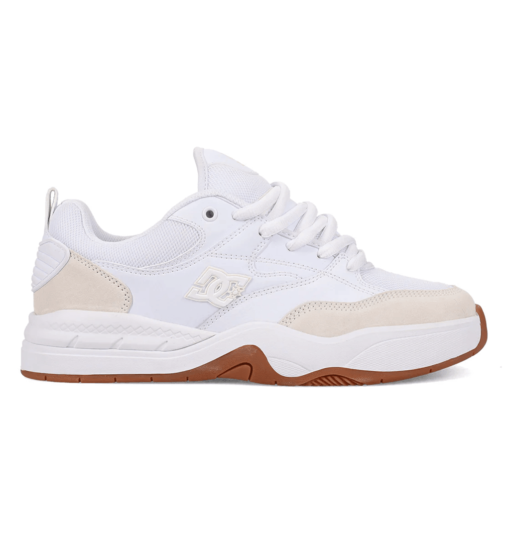 Dc Shoes Ascend Zapatillas De Skate Para Hombre Blanco/blanco/goma Blanco/goma