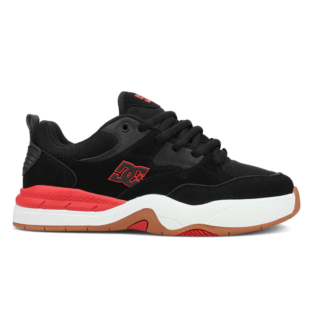 DC Shoes Ascend S Zapatillas De Skate Para Hombre Negro/negro/rojo Negro/rojo