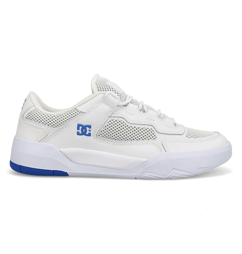 Dc Shoes Zapatillas De Skate Dc Metric Para Hombre Blanco/blanco/azul Blanco/negro/azul