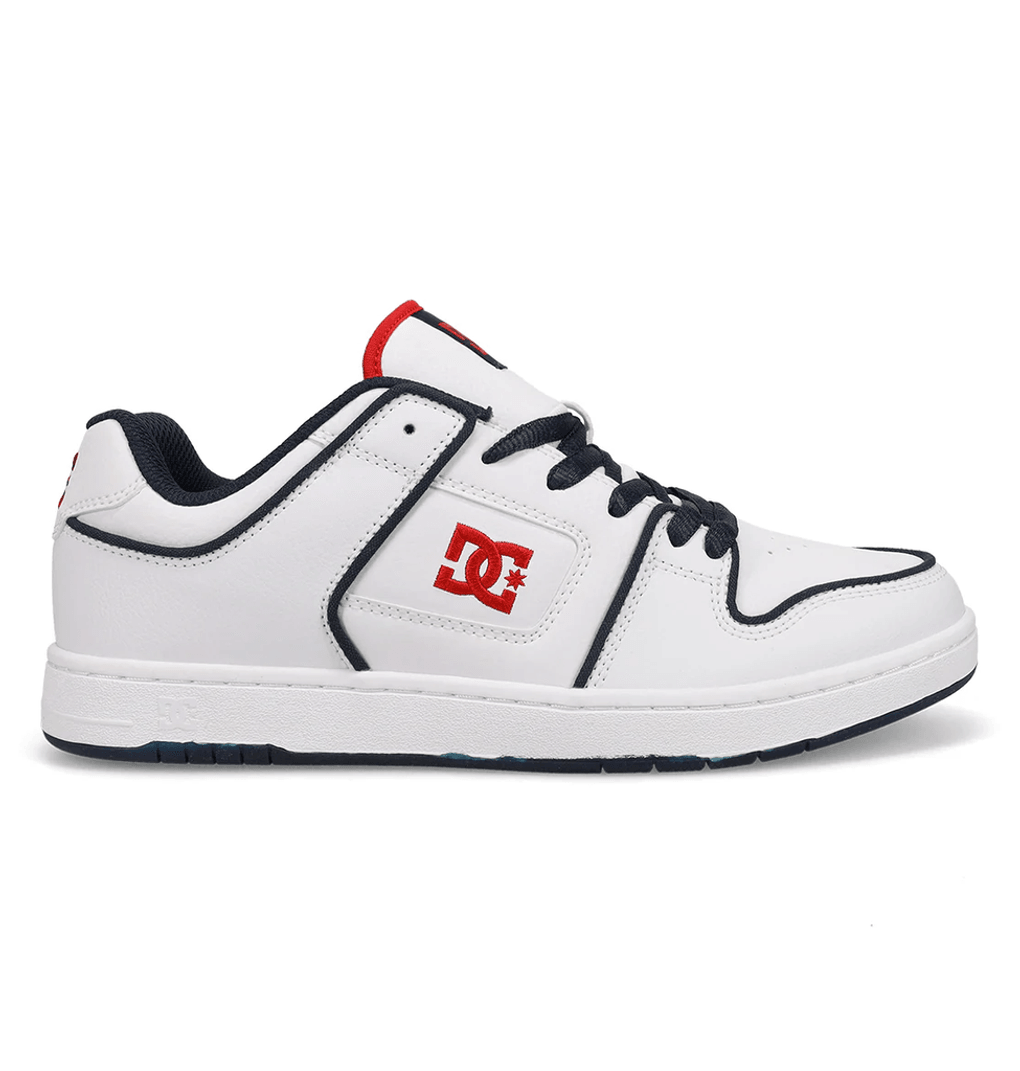 Dc Shoes Manteca 4 Se Para Hombre, Zapatillas Blanco/rojo/azul Blanco/rojo/azul