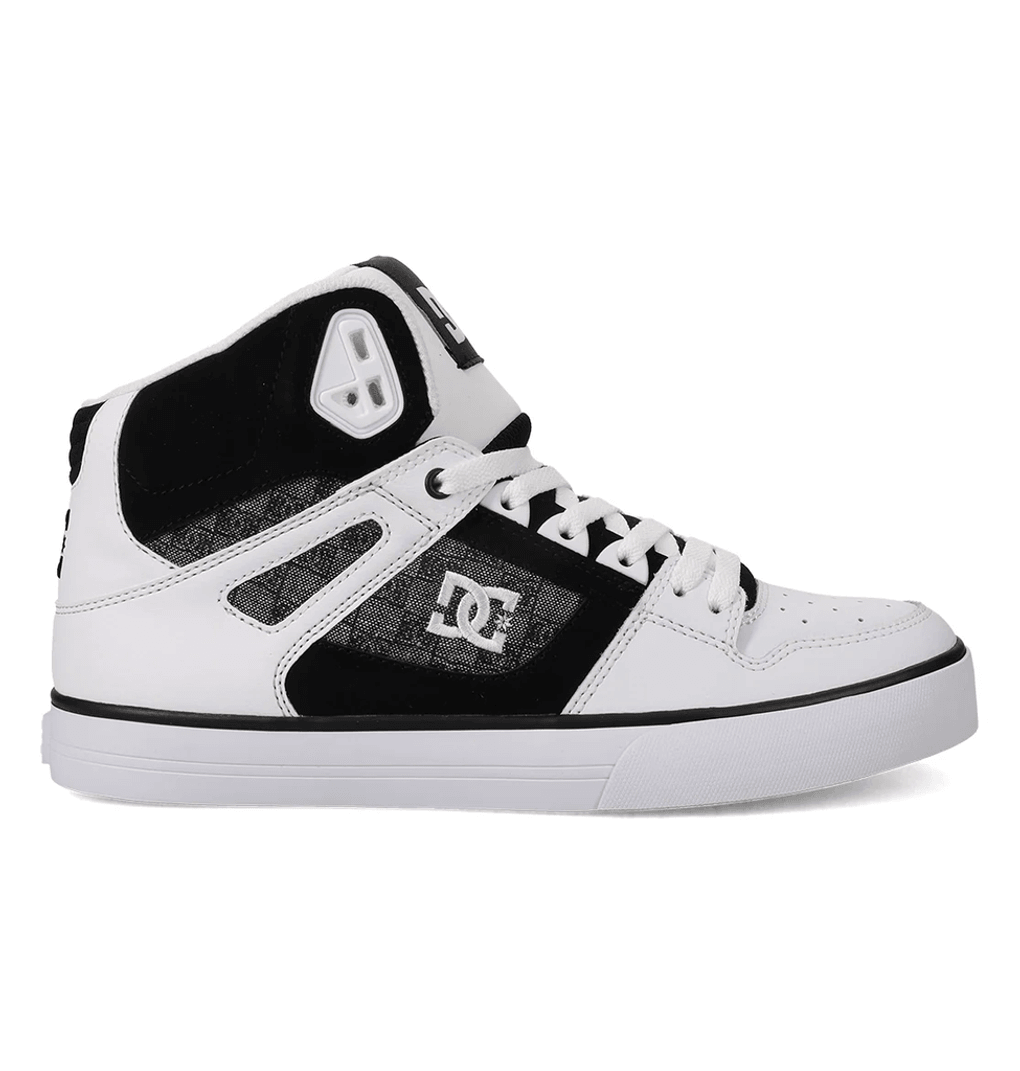 Мъжки високи обувки Dc Shoes Pure High Top Wc Blk/wh/carbon Black/wht/carbon