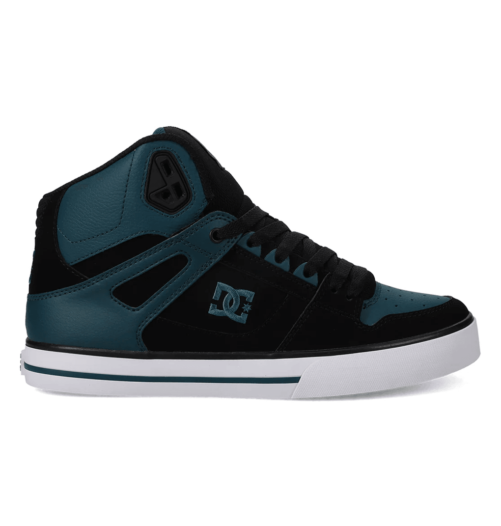 Мъжки високи обувки Dc Shoes Pure High Top Wc, цвят тъмно синьо-зелен/черно тъмно синьо-зелен/черно