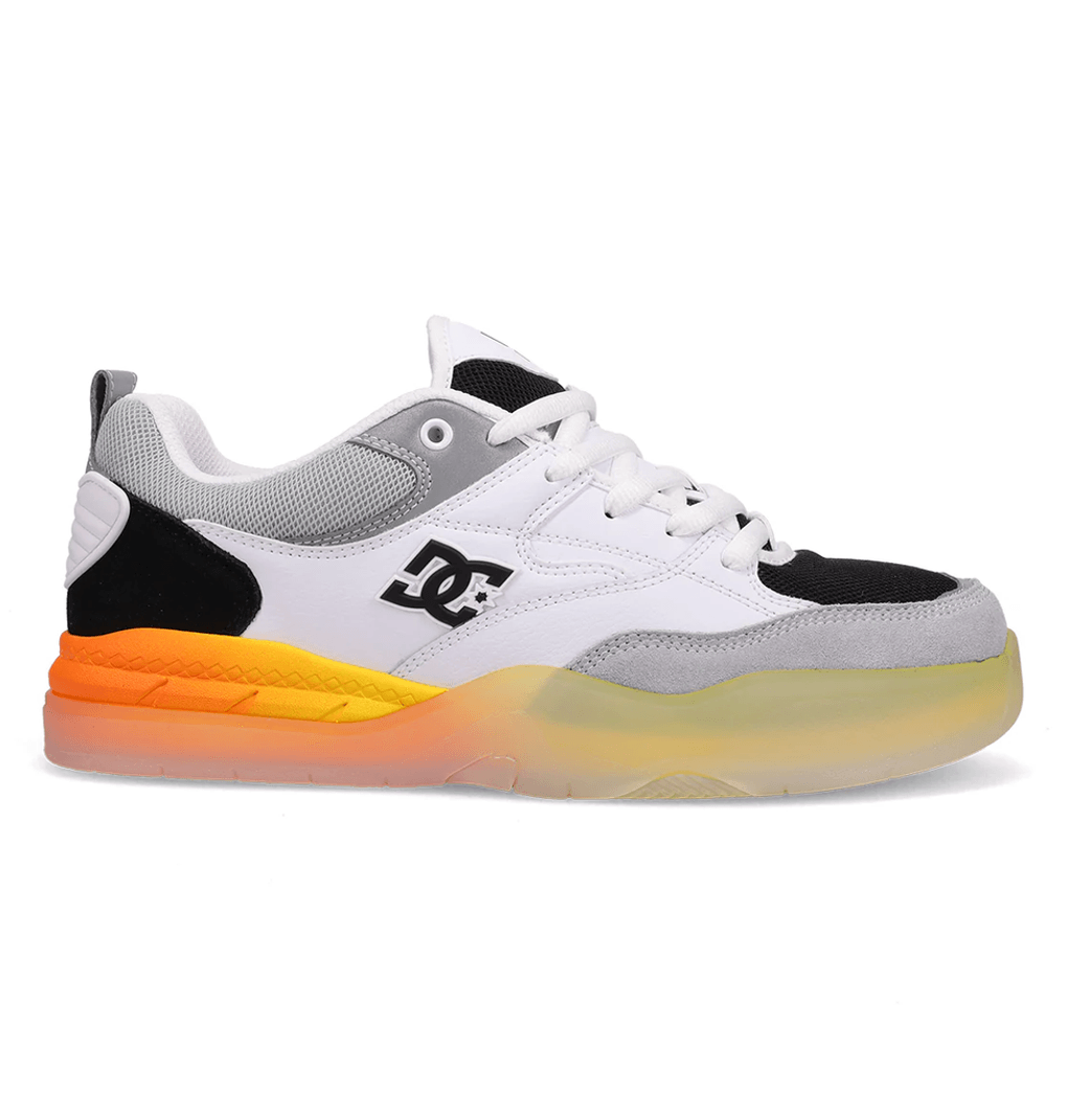 Dc Shoes Zapatillas De Skate Ascend Para Hombre Blanco/negro/org Blanco/negro/naranja