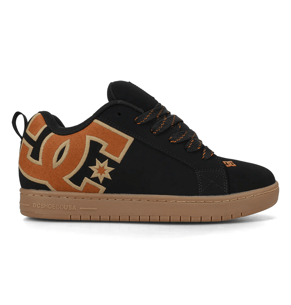 Buty Męskie Dc Shoes Court Graffik Czarne/pszeniczne Czarne/pszeniczne