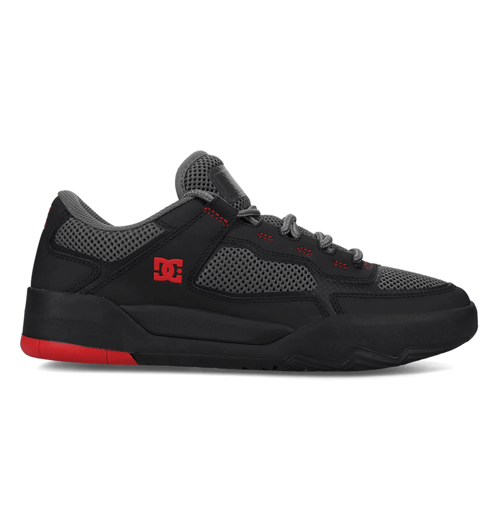 Dc Shoes Metric De Hombre, Zapatos Negros/grises/rojos Negros/grises/rojos