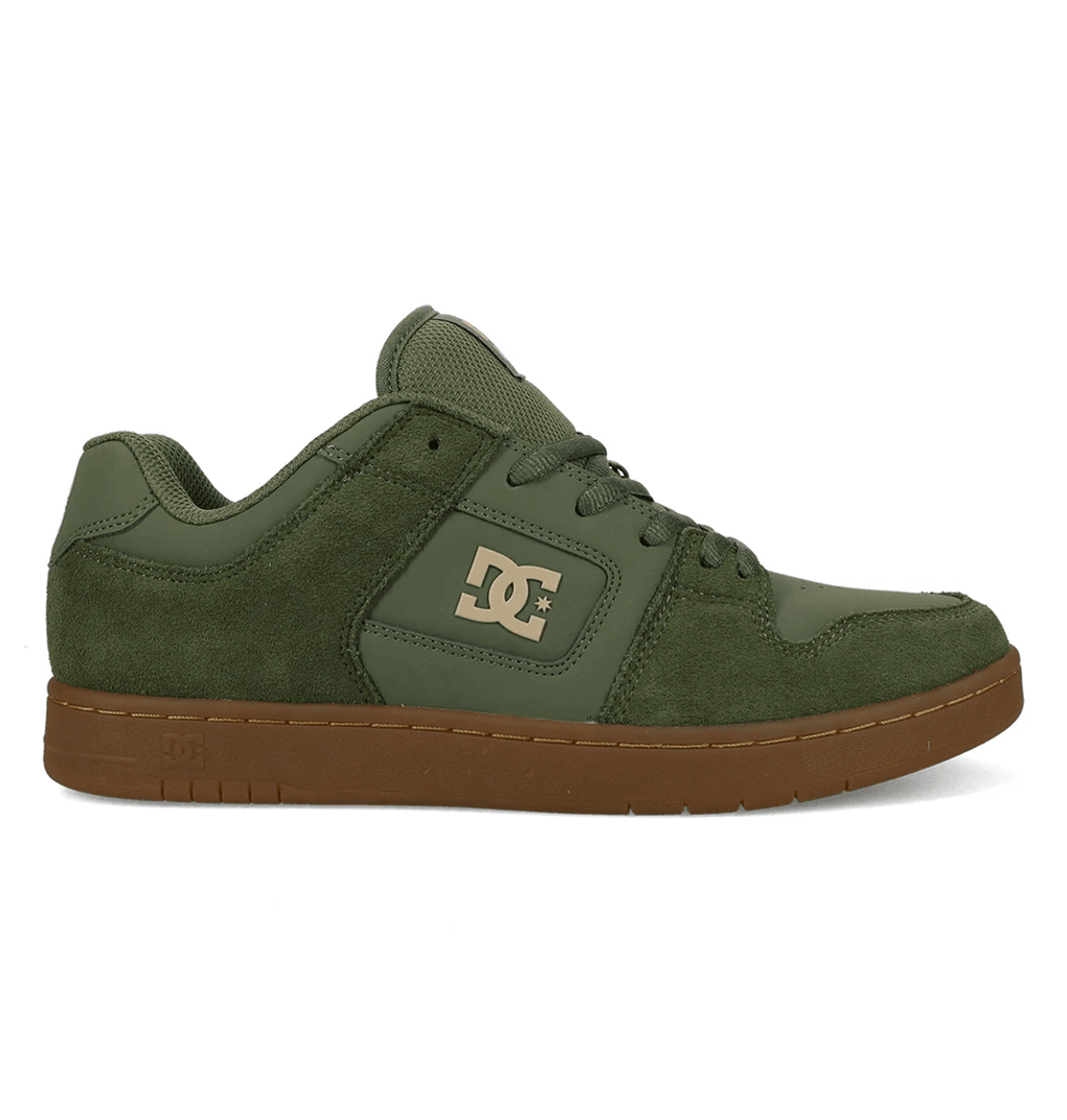 Dc Shoes Manteca 4 Para Hombre, Color Oliva/goma Oliva/goma