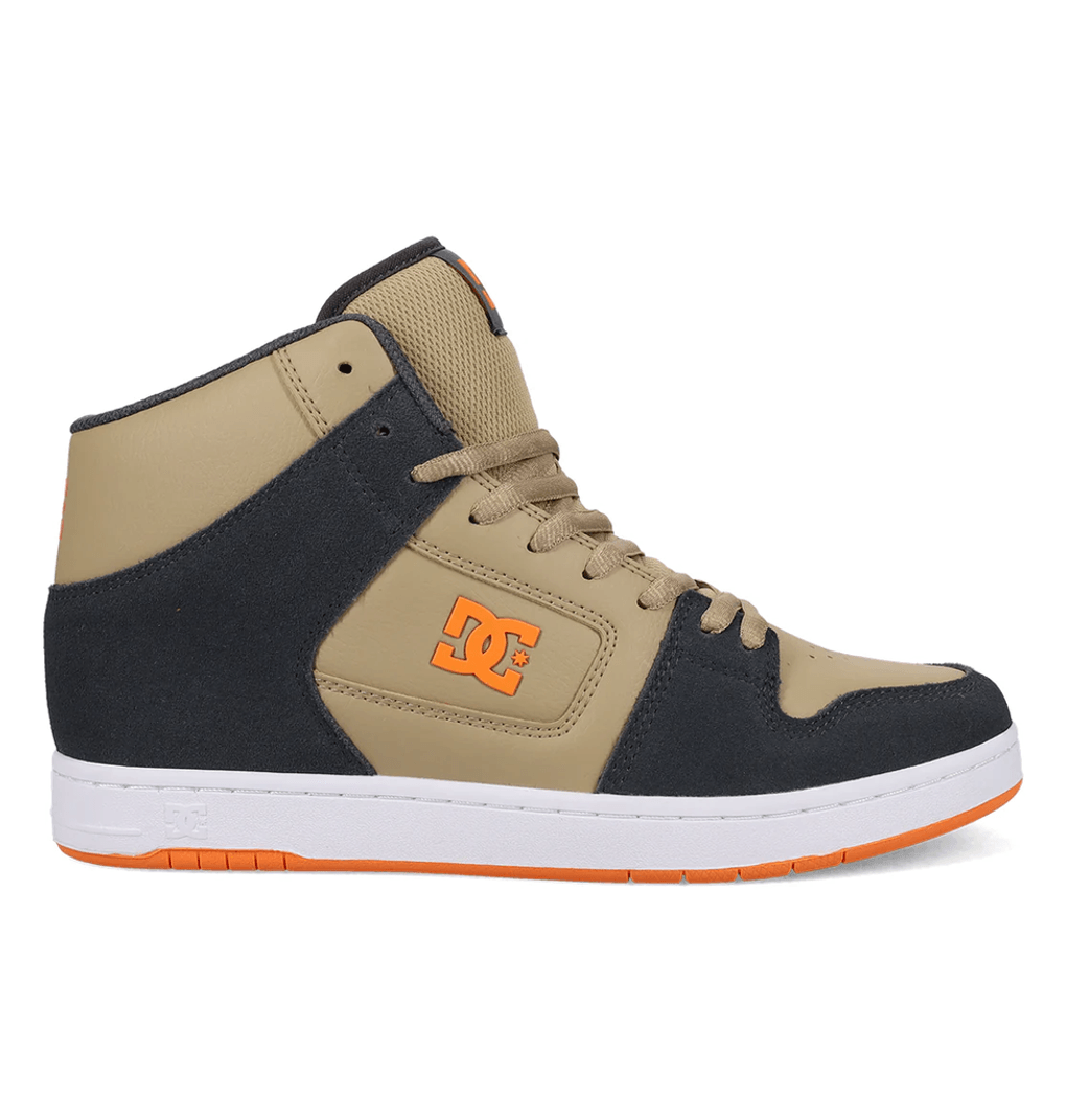 DC Shoes Vyriški Manteca 4 Hi Batai Khaki/grey Khaki/grey
