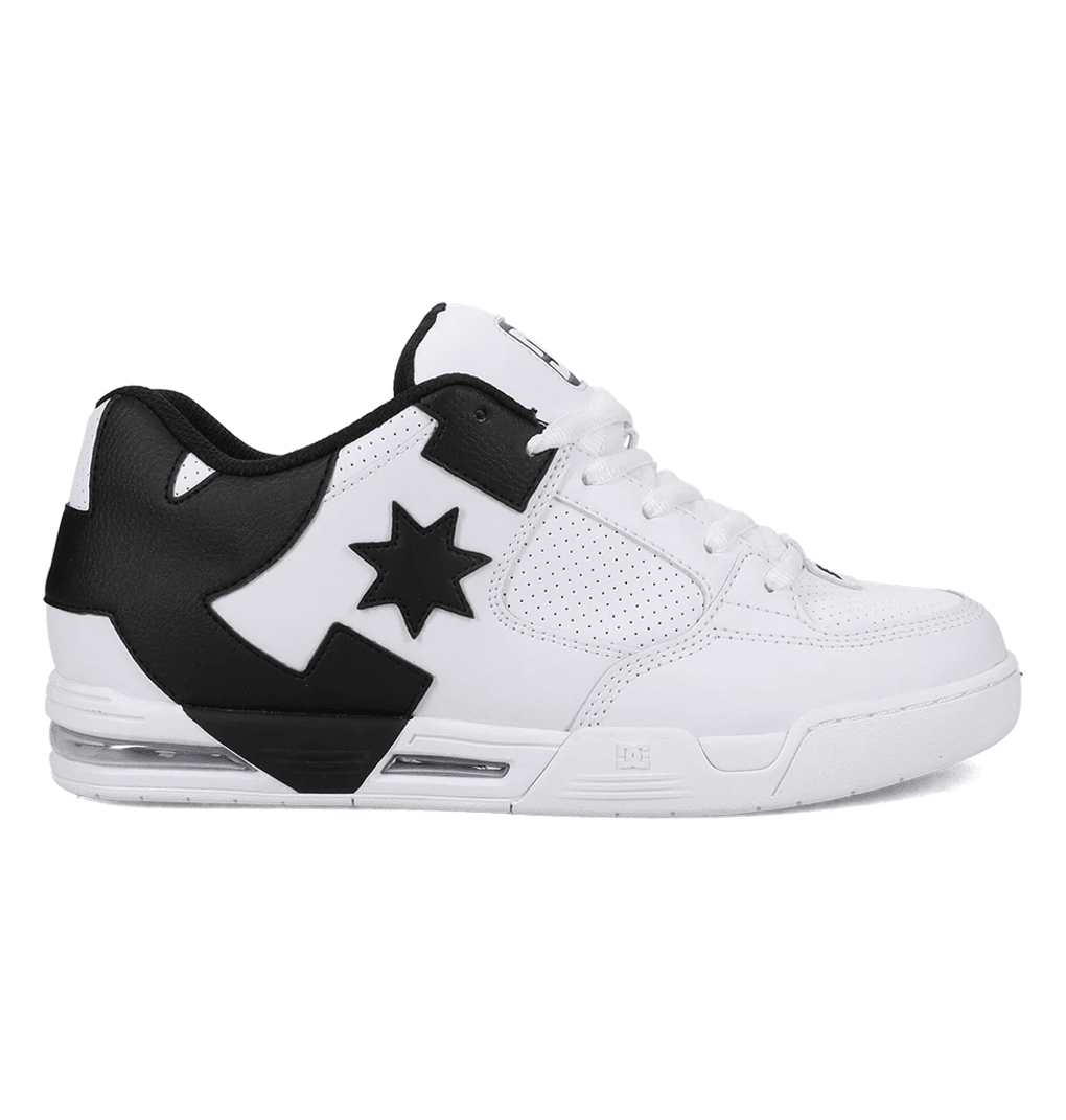 Dc Shoes Command Para Hombre, Zapatos Blanco/negro Blanco/negro