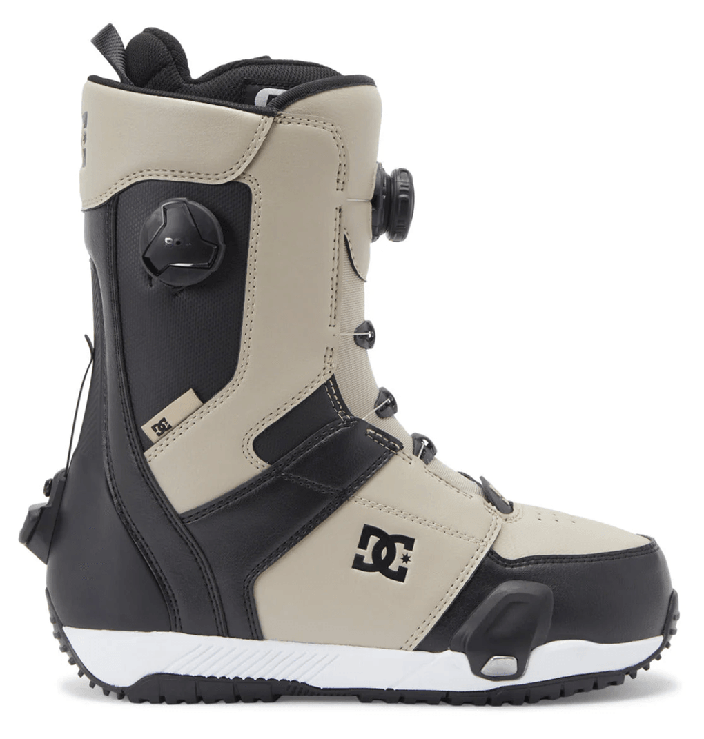 Dc Shoes Control Step On® Boa® Botas De Snowboard Para Hombre, Marrón Claro/blanco (bw3)