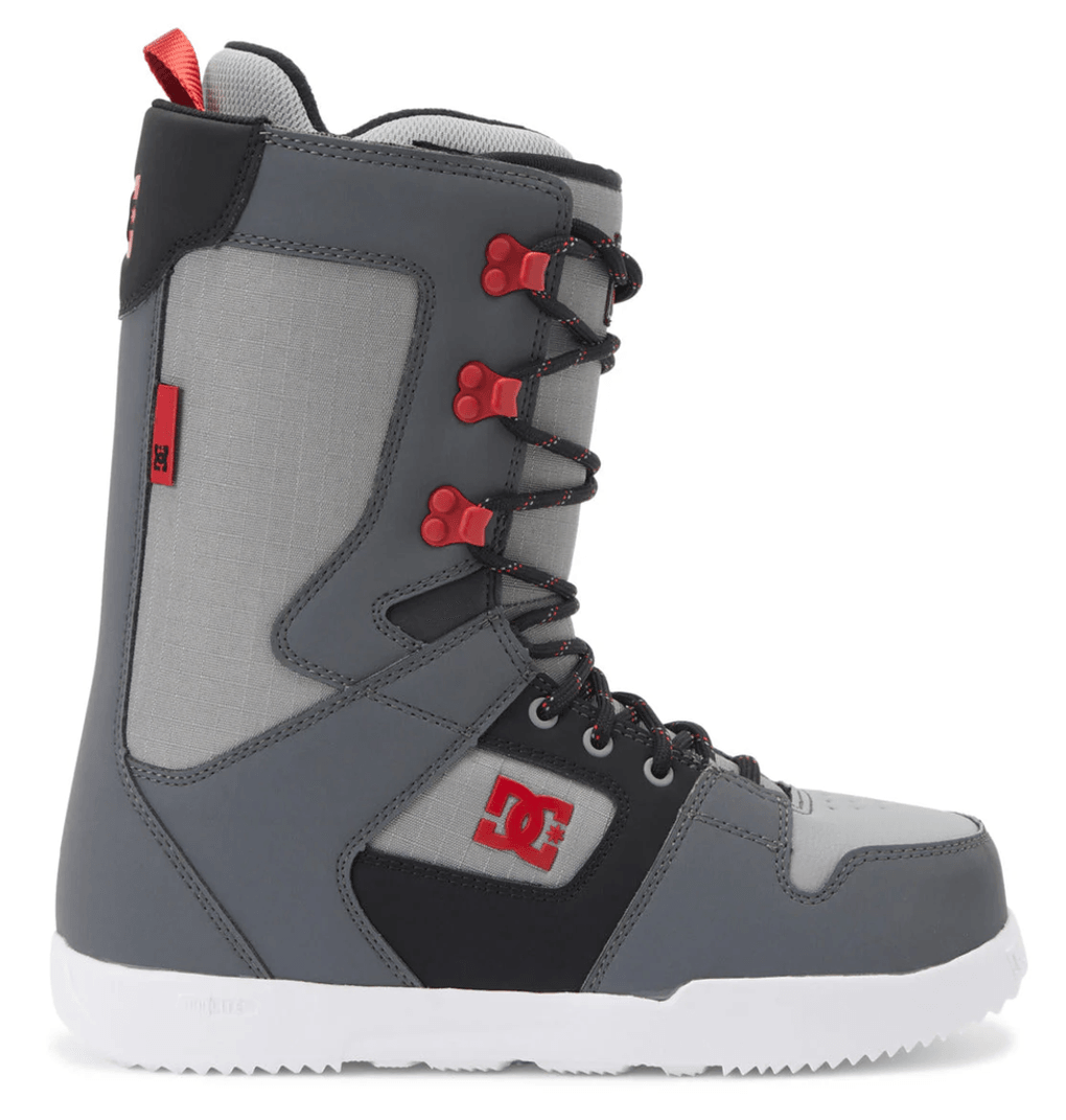 Dc Shoes Botas De Snowboard Con Cordones Phase Para Hombre Gris/negro/rojo (xskr)