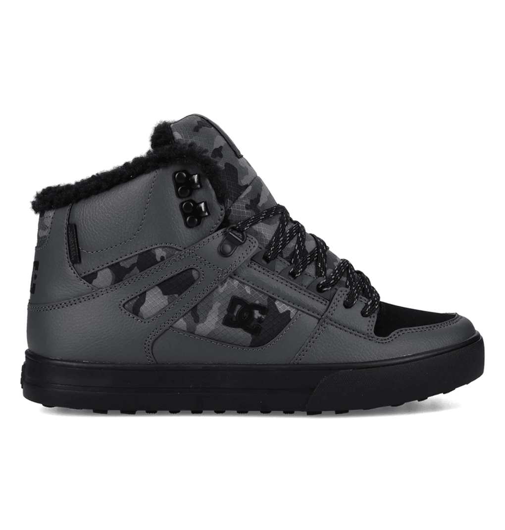 Dc Shoes Botas Altas De Invierno Para Hombre Pure Gry/blk Gris/negro