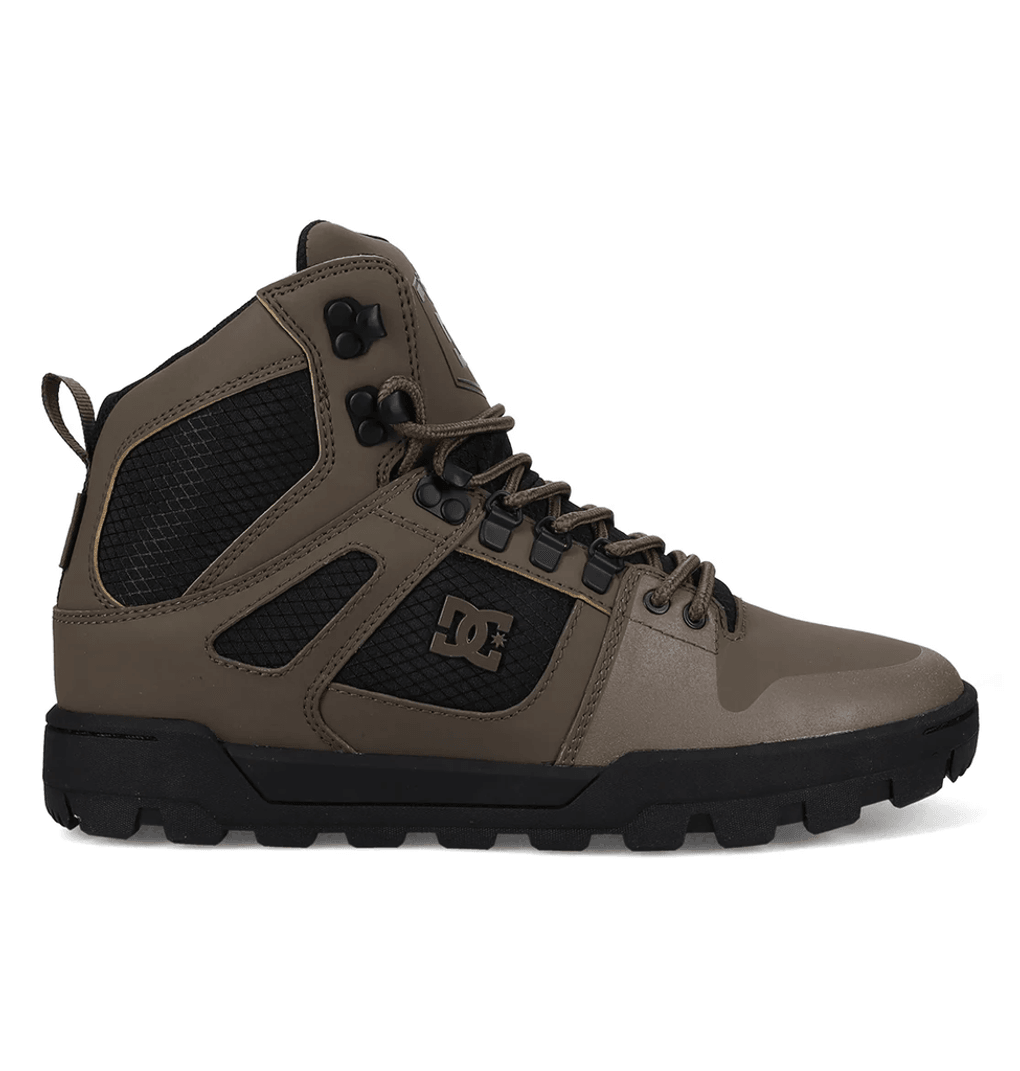 Dc Shoes Pure Botas Altas De Invierno Para Hombre, Color Oliva/negro Oliva/negro