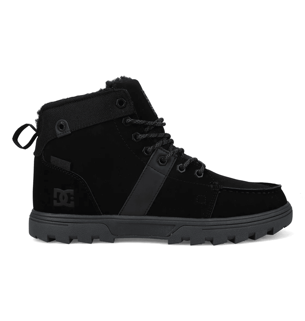 Botas De Invierno Woodland Para Hombre De DC Shoes, Negro/gris Negro/gris