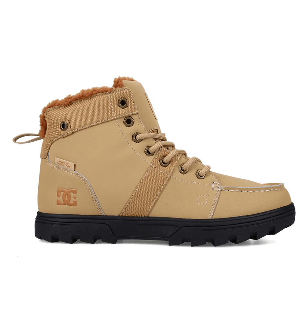 Botas De Invierno Woodland Para Hombre De DC Shoes, Tostado/negro, Tostado Claro/negro