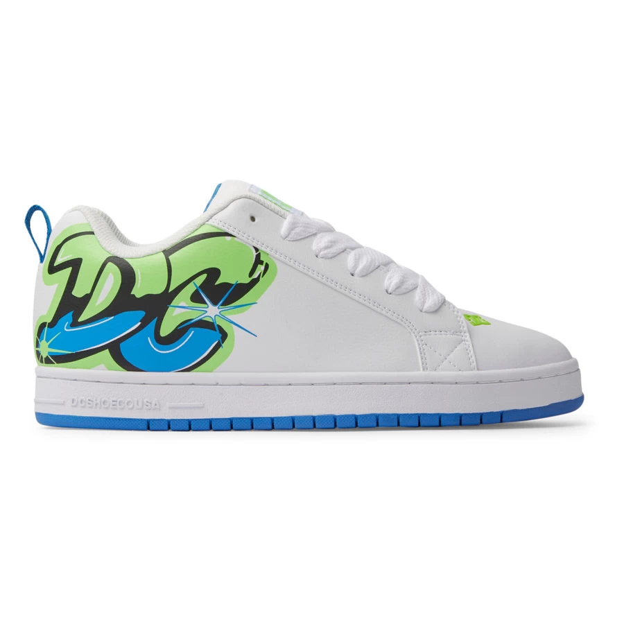 Męskie Buty Dc Z Nadrukiem Graffiti, Buty Sądowe Z Grafiką